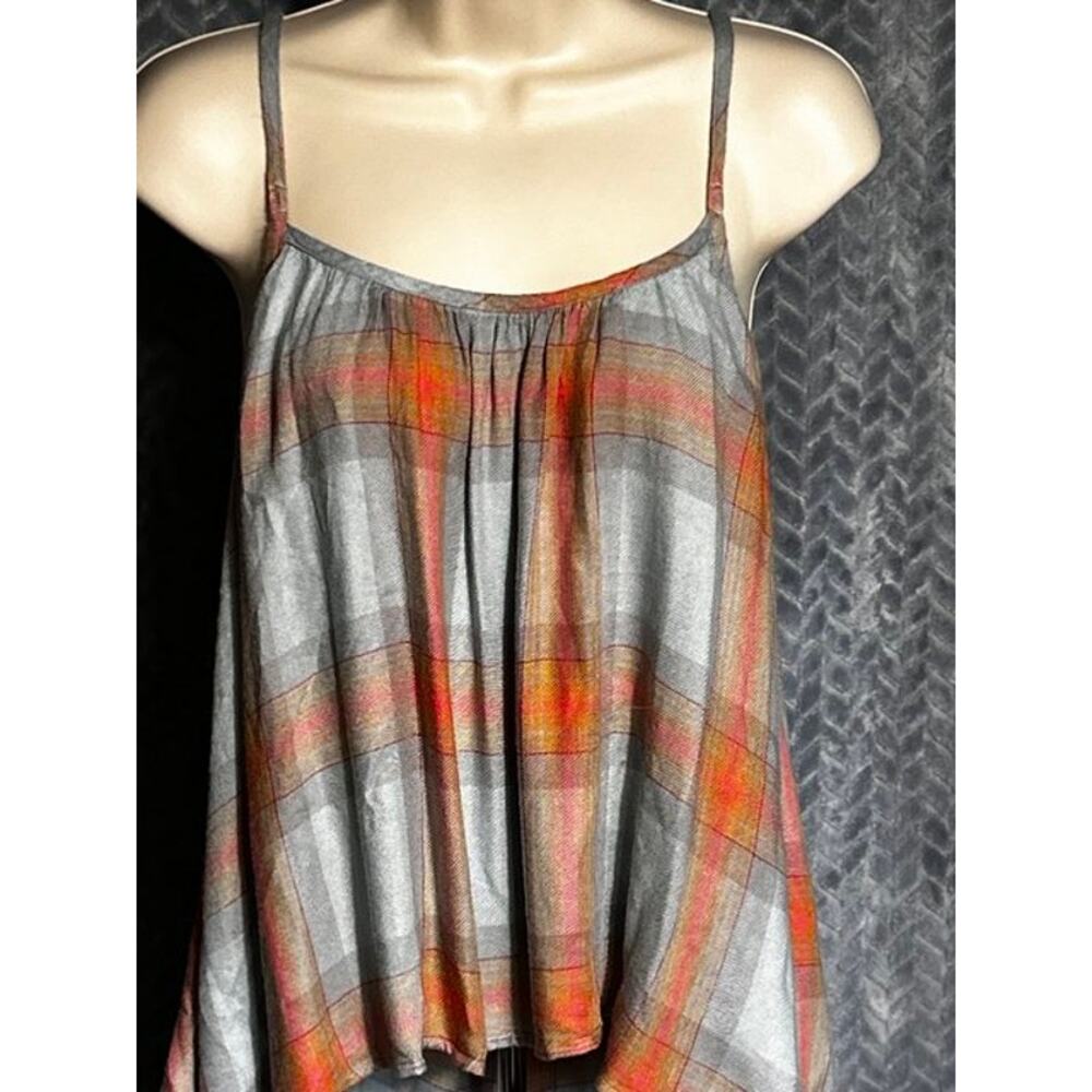 Cloth & Stone Anthropologie NWT Swing Cami Size L Sunset Colors Boho Cottagecore